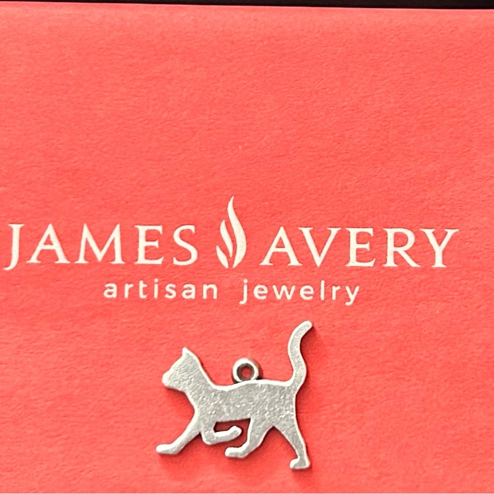 Retired* walking cat James Avery charm